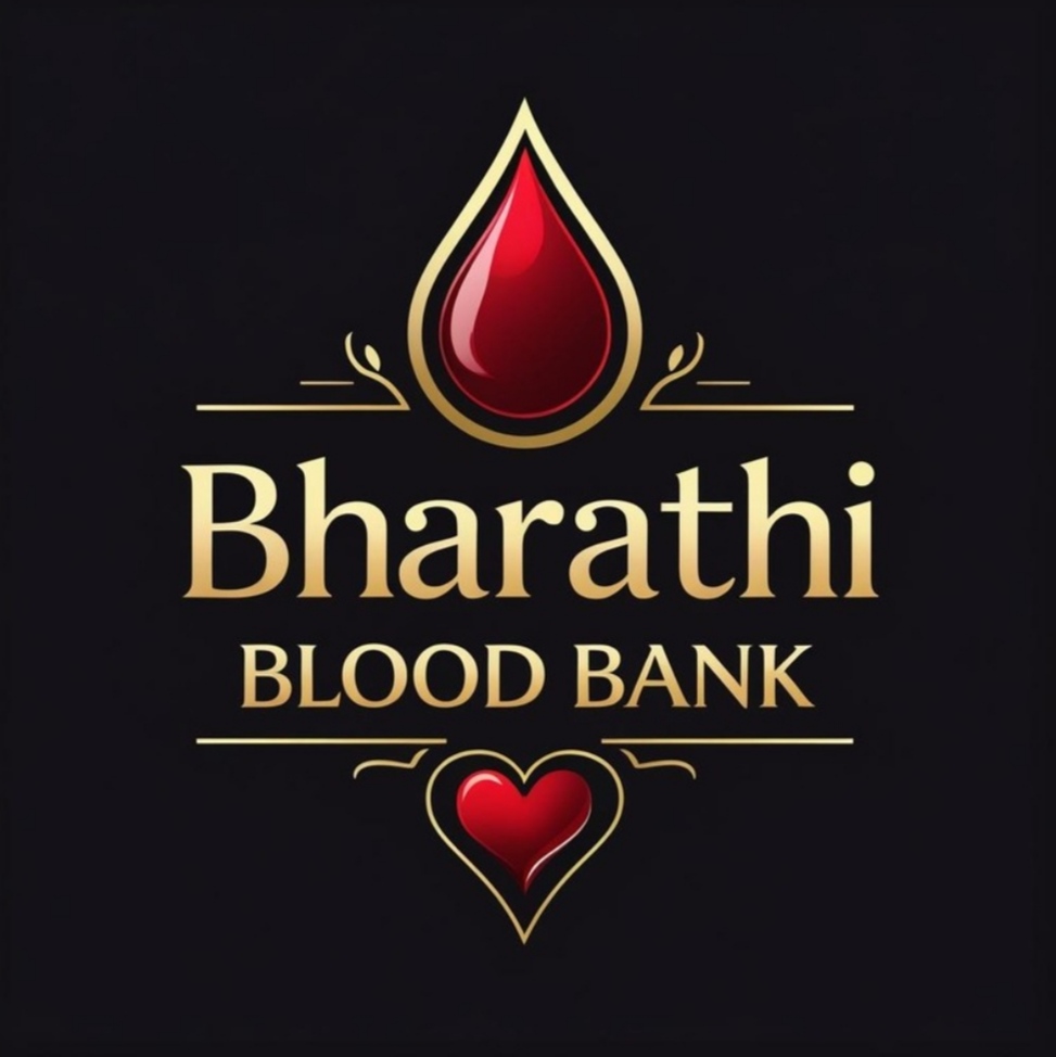 Bharathi Blood Bank Logo